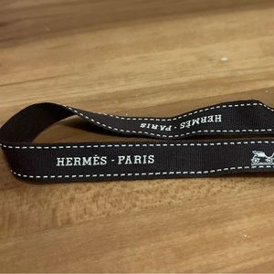 Authentic Hermes gift ribbon